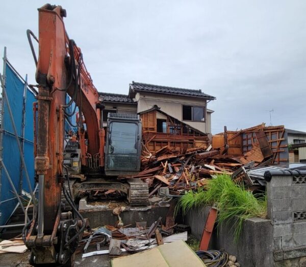 富山市EIKI Inc.の過去解体工事写真 木造住宅