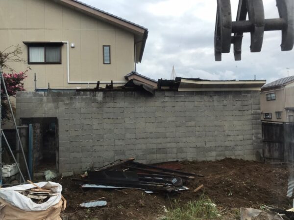 富山県の解体工事屋EIKI Inc.　木造解体工事例
