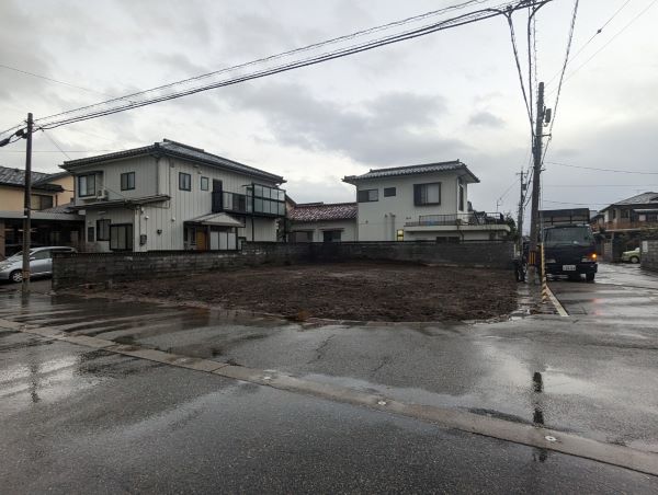 富山市の整地